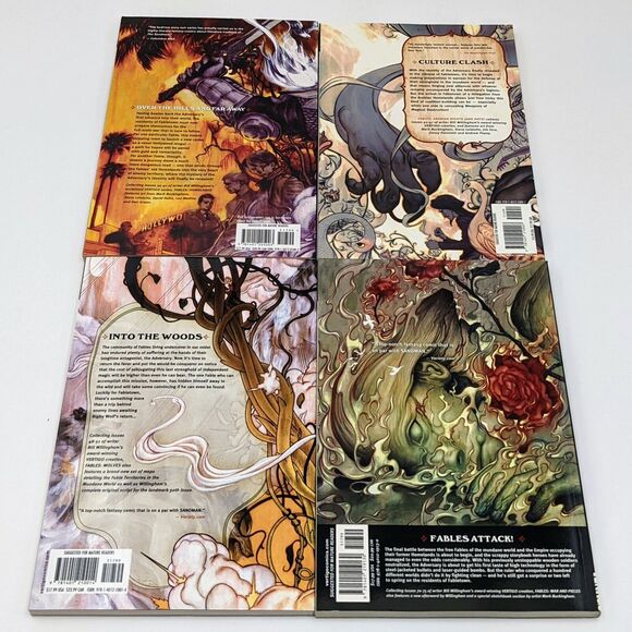 Fables Trade Paperback Lot Vol 6 7 8 11 New Graphic Novels (DC, Vertigo) - Picture 2 of 2